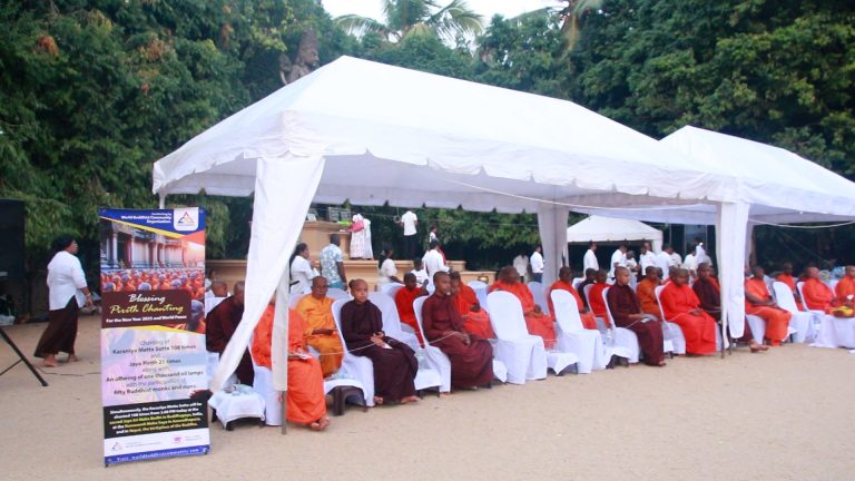 Buddhists across Asia unite for World Peace with a Special Dharma Program
