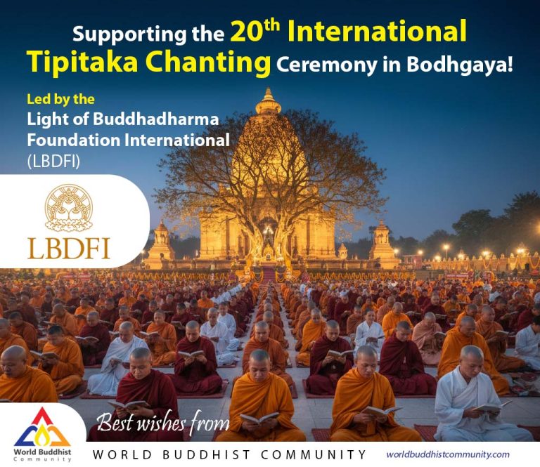 The Power of the Dhamma: Supporting the 20th International Tipitaka Chanting Ceremony